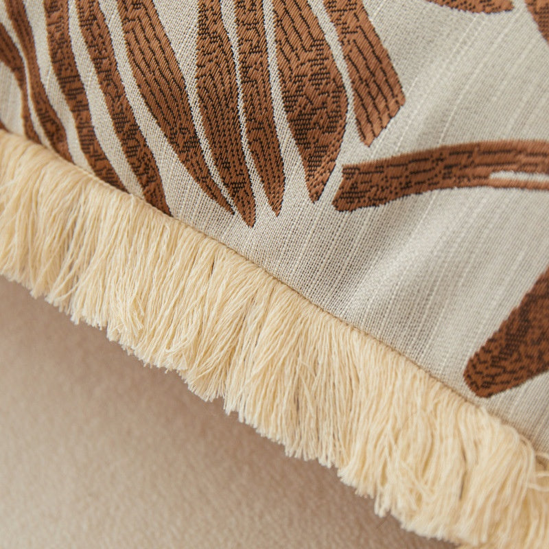 Modern Tassel Throw Pillow for Living Room Sofa