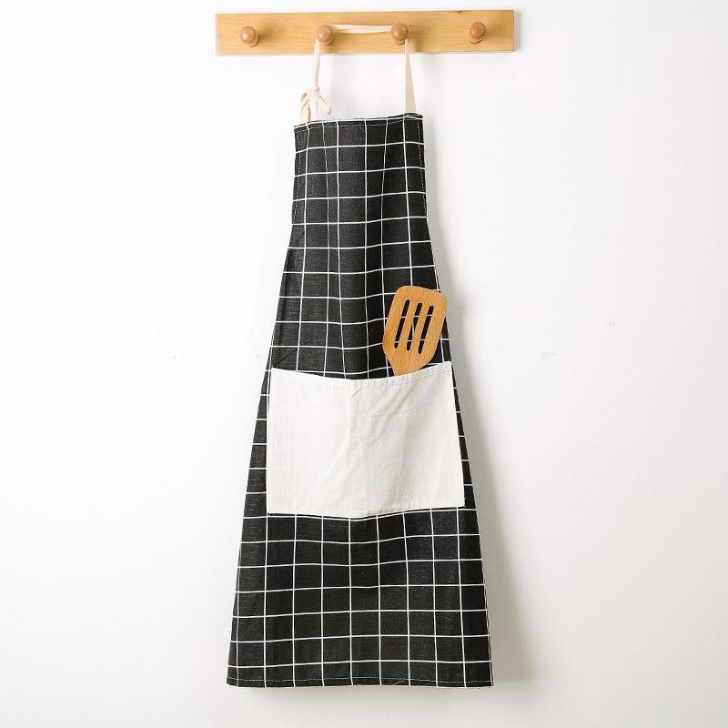 Cotton and linen Kitchen Apron - Jess Deals