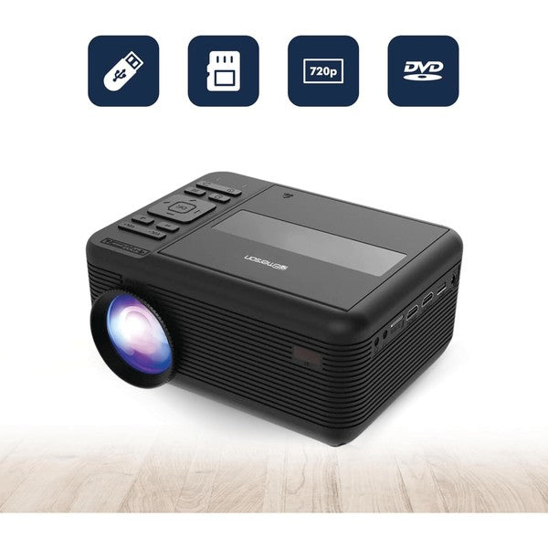 Emerson 150 Inch Home Theater LCD Projector Combo - Jess Deals