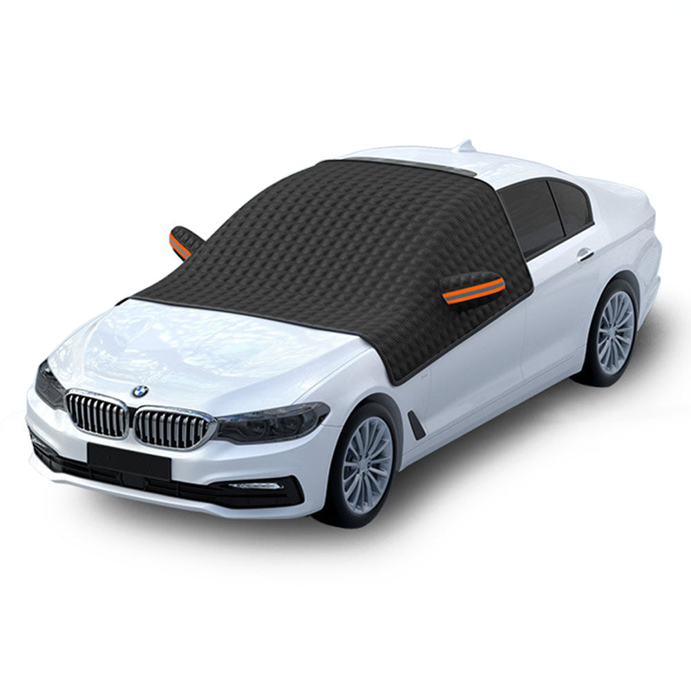 Large Magnetic Snow Cover for Car Windshield