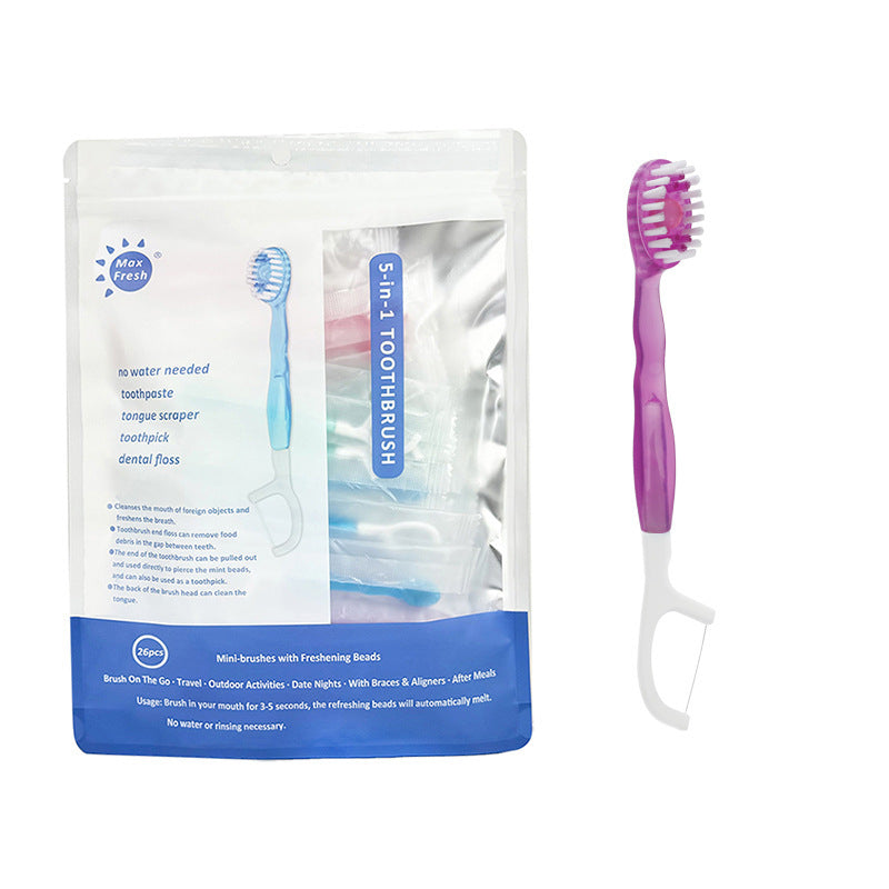 Breath Cleaning Oral Travel Portable Toothbrush