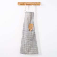 Cotton and linen Kitchen Apron - Jess Deals