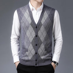 Men's Wool Vest - Jess Deals