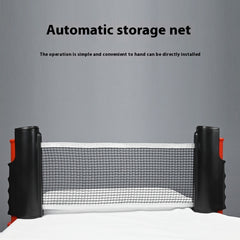 Ping Pong Set 4 Bats 6 Balls With Retractable Net