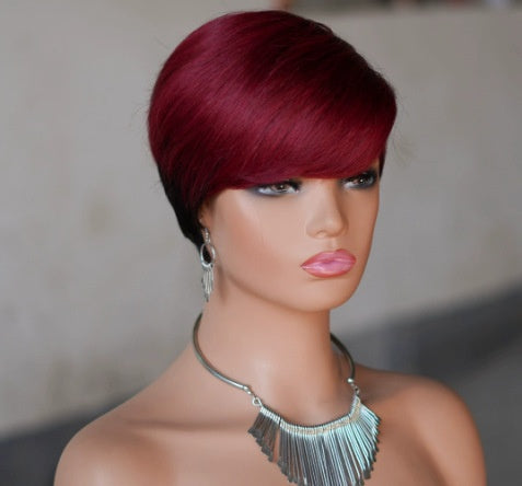 Elf Wig African Short Wig