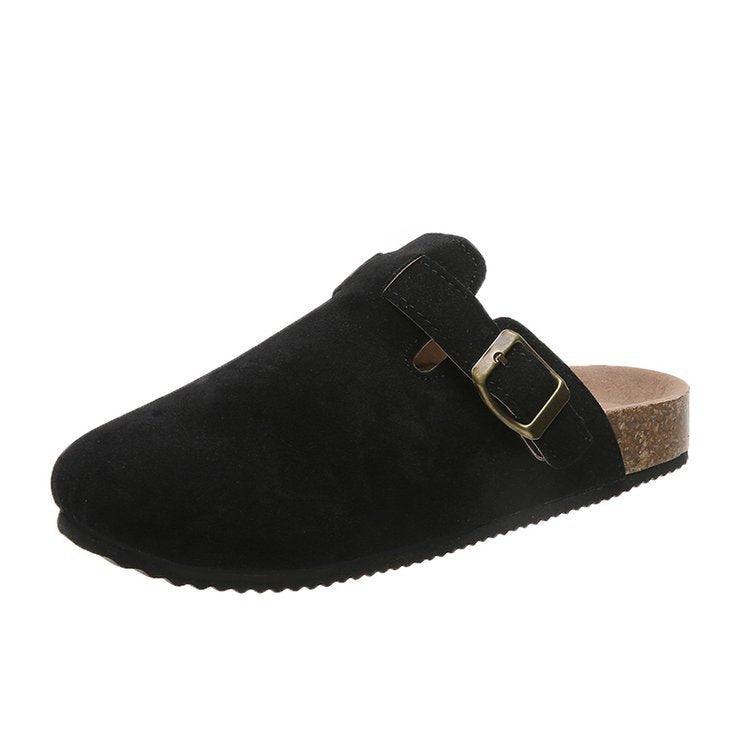 Rome Half-drag Lazy Borken Shoes Trend - Jess Deals