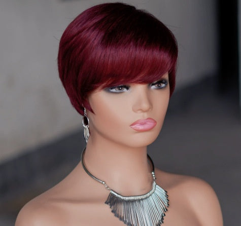 Elf Wig African Short Wig
