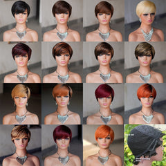 Elf Wig African Short Wig