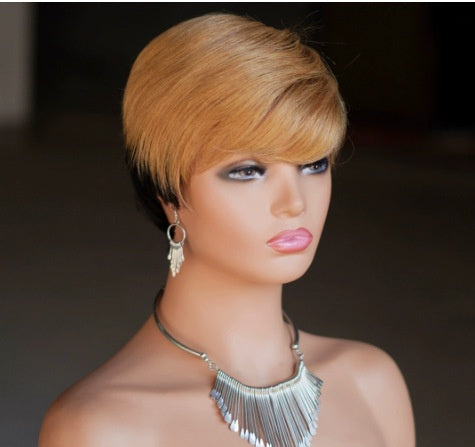 Elf Wig African Short Wig