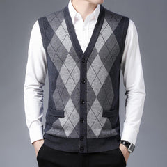 Men's Wool Vest - Jess Deals