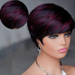 Elf Wig African Short Wig