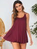 Scoop Neck Top and Shorts Lounge Set - Jess Deals
