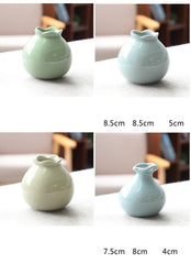 Living Room Modern Creative Small Celadon Vase - Jess Deals