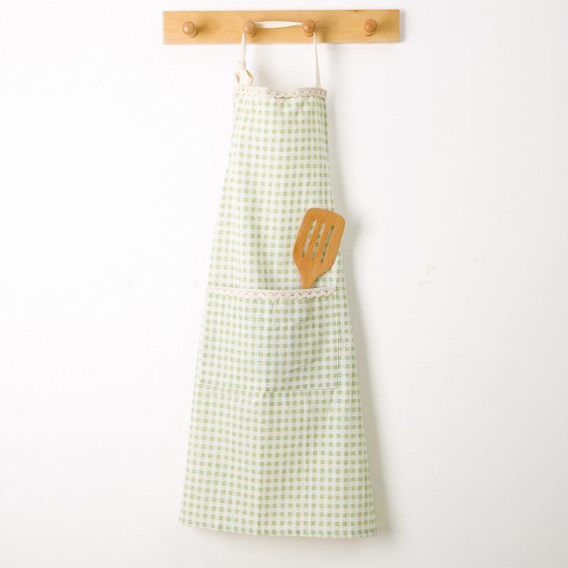 Cotton and linen Kitchen Apron - Jess Deals