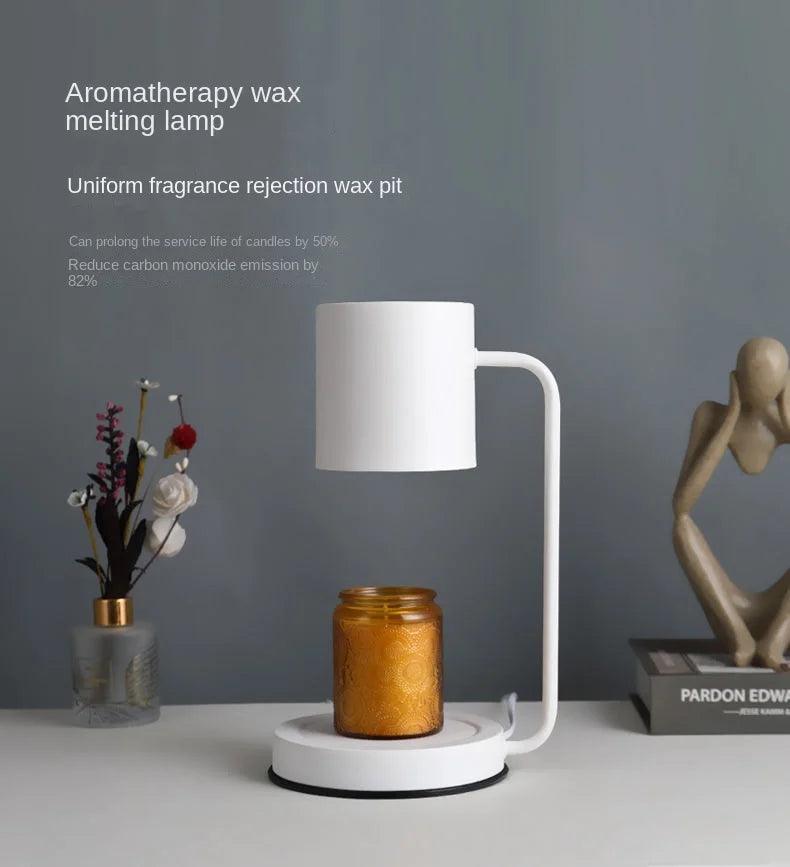 Nordic Melting Wax Lamp Modern Dimmable Electric Candle Warmer Lamp Timming Swtich Fragrance Light Desk Decor Lighting