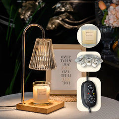 Candle Lamp Warmer With Timer Dimmer