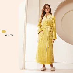 Couple Fleece Bath Robe