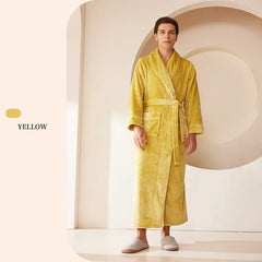 Couple Fleece Bath Robe