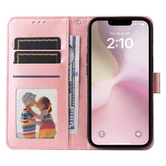 Embossed Sunflower Leather Phone Case, For iPhone 16e, For iPhone 16 Pro Max, For iPhone 16 Pro, For iPhone 16 Plus