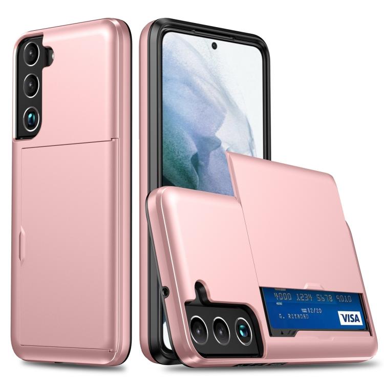 Shockproof Armor Phone Case with Card Slot, For Samsung Galaxy S25 5G, For Samsung Galaxy S25+ 5G, For Samsung Galaxy S24 5G