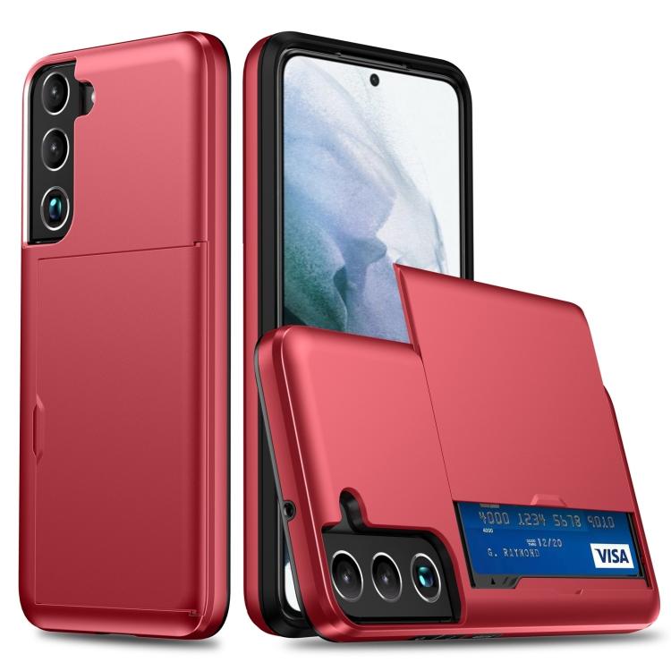 Shockproof Armor Phone Case with Card Slot, For Samsung Galaxy S25 5G, For Samsung Galaxy S25+ 5G, For Samsung Galaxy S24 5G