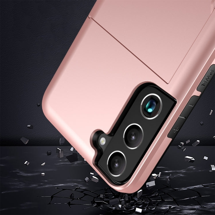Shockproof Armor Phone Case with Card Slot, For Samsung Galaxy S25 Ultra 5G, For Samsung Galaxy S24 Ultra 5G - Jess Deals