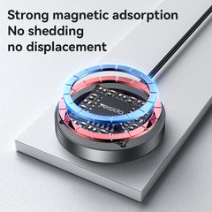 Yesido DS28 15W Smart Digital Display Magnetic Wireless Charger, DS28