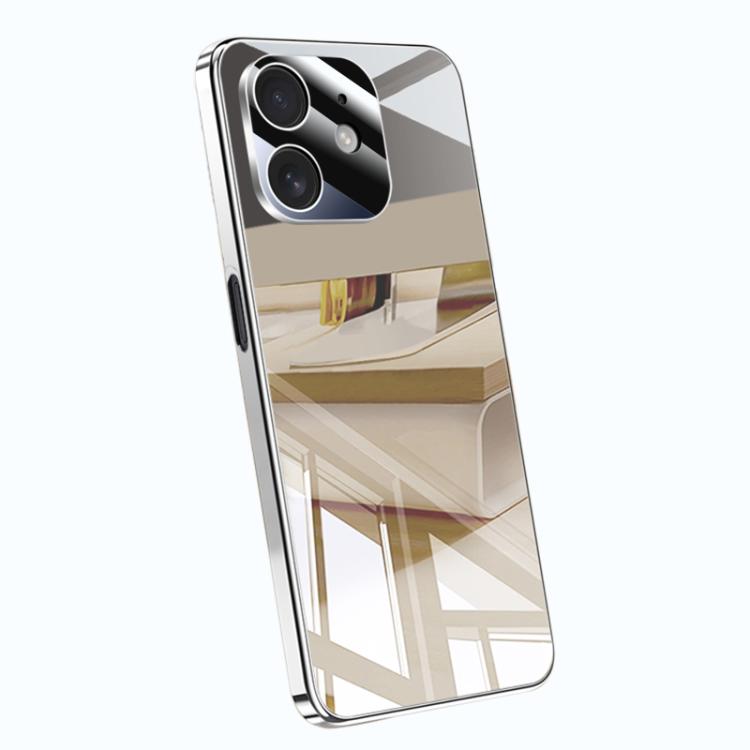 Electroplating Ice Crystal Airbag Full Coverage Shockproof Phone Case, For iPhone 13, For iPhone 12, For iPhone 12 Pro Max, For iPhone 12 Pro