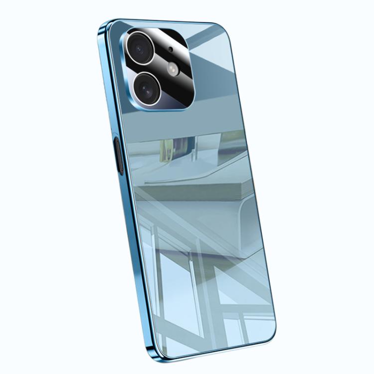 Electroplating Ice Crystal Airbag Full Coverage Shockproof Phone Case, For iPhone 13, For iPhone 12, For iPhone 12 Pro Max, For iPhone 12 Pro