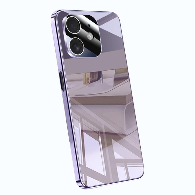 Electroplating Ice Crystal Airbag Full Coverage Shockproof Phone Case, For iPhone 13, For iPhone 12, For iPhone 12 Pro Max, For iPhone 12 Pro