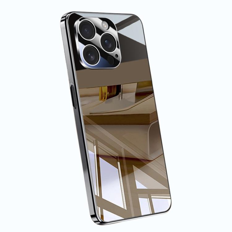 Electroplating Ice Crystal Airbag Full Coverage Shockproof Phone Case, For iPhone 13, For iPhone 12, For iPhone 12 Pro Max, For iPhone 12 Pro