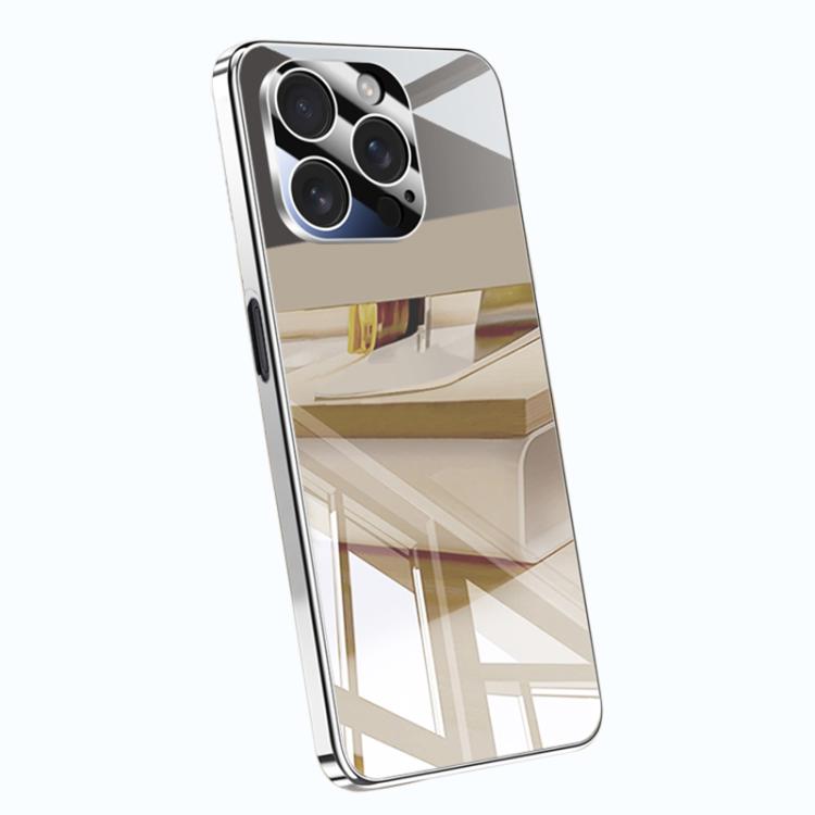 Electroplating Ice Crystal Airbag Full Coverage Shockproof Phone Case, For iPhone 14, For iPhone 14 Pro, For iPhone 14 Pro Max, For iPhone 13 Pro Max, For iPhone 13 Pro