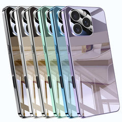 Electroplating Ice Crystal Airbag Full Coverage Shockproof Phone Case, For iPhone 14, For iPhone 14 Pro, For iPhone 14 Pro Max, For iPhone 13 Pro Max, For iPhone 13 Pro