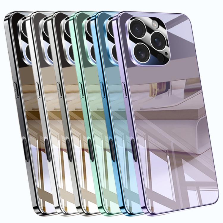 Electroplating Ice Crystal Airbag Full Coverage Shockproof Phone Case, For iPhone 13, For iPhone 12, For iPhone 12 Pro Max, For iPhone 12 Pro