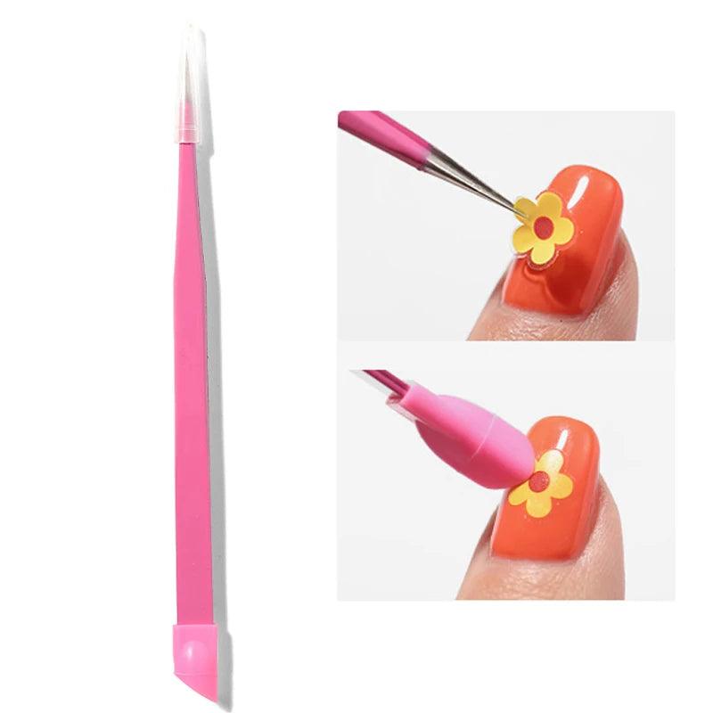 1pcs Double-ended Stainless Steel Cuticle Pusher Dead Skin Push Remover For Pedicure Manicure Nail Art Cleaner Care Tool - Jess Deals