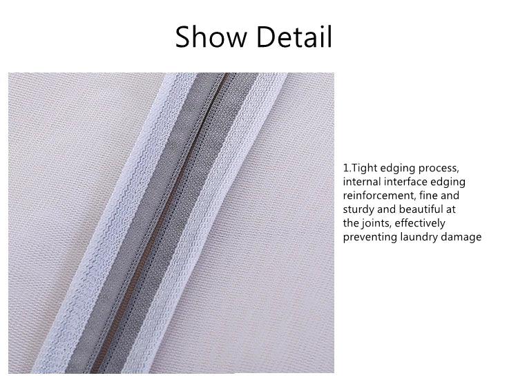 White Durable Large Washing Laundry Bag Mesh Organizer Net Dirty Bra Socks Underwear Shoe Storag Wash Machine Cover Clothes - Jess Deals
