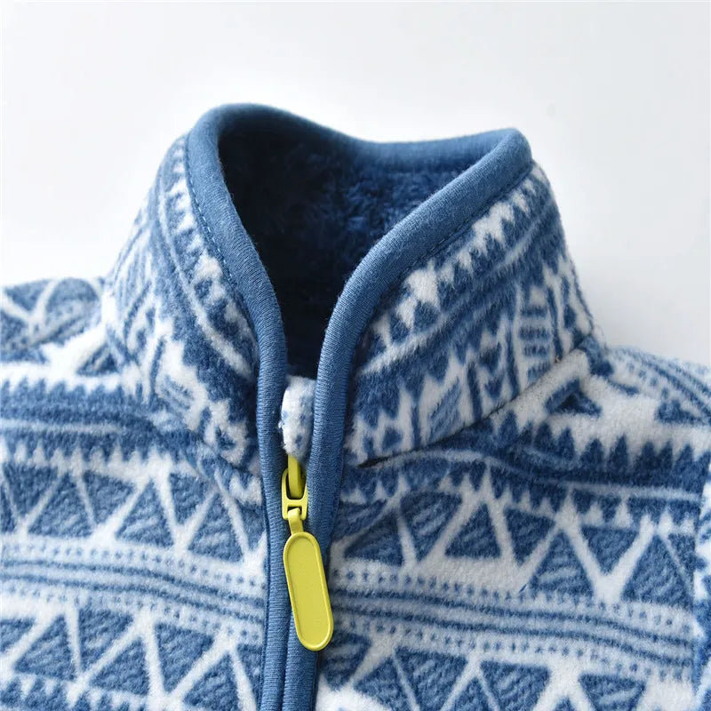 2-8T  Children Clothing for Boys Girls Winter Fleece Jackets