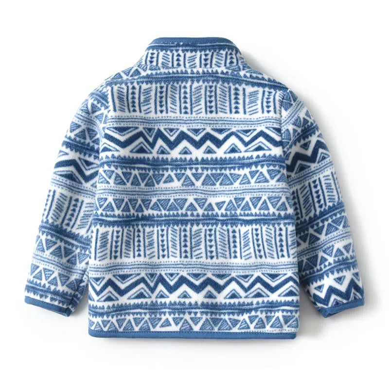 2-8T  Children Clothing for Boys Girls Winter Fleece Jackets