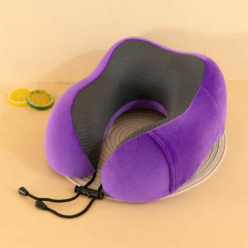 U-shaped Pillow Memory Foam Neck Pillow Neck Pillow U-shaped Neck Pillow Travel Pillow Magnetic Cloth Cervical Pillow Airplane Memory Pillow