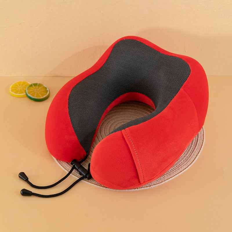 U-shaped Pillow Memory Foam Neck Pillow Neck Pillow U-shaped Neck Pillow Travel Pillow Magnetic Cloth Cervical Pillow Airplane Memory Pillow