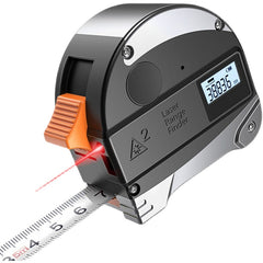 Laser Range Finder Infrared Tape Measuring Instrument Two-in-One Woodworking Measuring Room Ruler Electronic Ruler