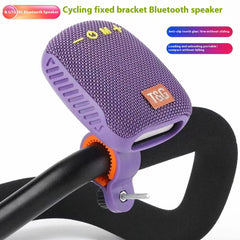 TG392 Outdoor Riding Fixed Bracket Heavy Bass Portable Audio Card Mobile Phone TWSBluetooth Speaker