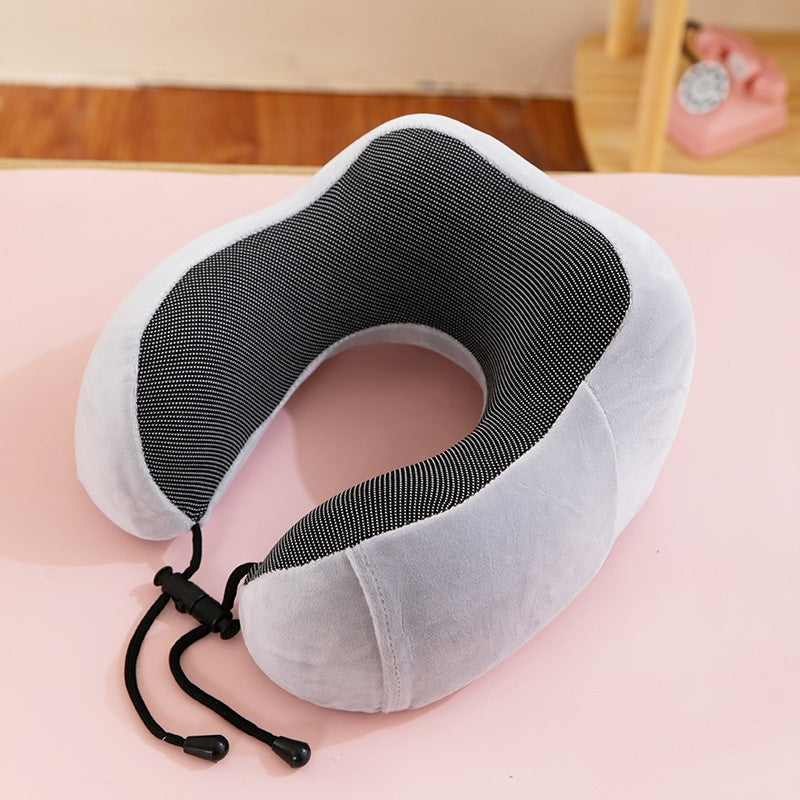 U-shaped Pillow Memory Foam Neck Pillow Neck Pillow U-shaped Neck Pillow Travel Pillow Magnetic Cloth Cervical Pillow Airplane Memory Pillow