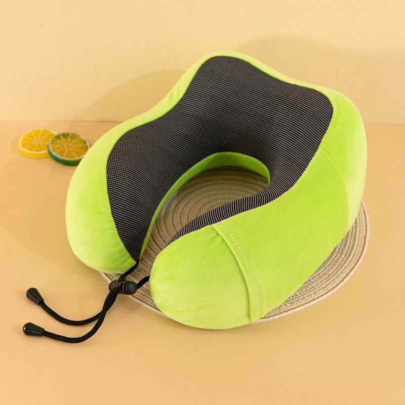U-shaped Pillow Memory Foam Neck Pillow Neck Pillow U-shaped Neck Pillow Travel Pillow Magnetic Cloth Cervical Pillow Airplane Memory Pillow