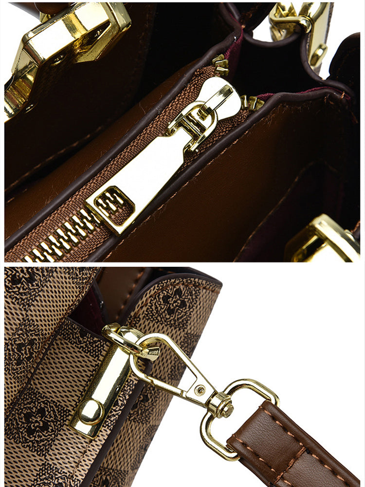 Elegant Middle-Aged Fancy Women's Handbag