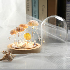 Sea Urchin Shell Jellyfish Light DIYMaterial Bag Night Light