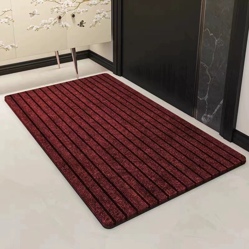 Entry Door Door Mat Absorbent Carpet Non-Slip Mat For Home Stain-Resistant Kitchen