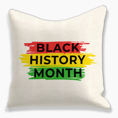 Black History Month Pillow - Celebrate Your Heritage with a Stylish Throw Pillow