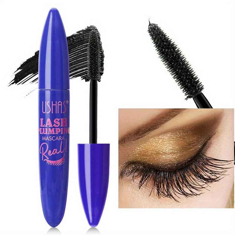 Makeup Neutral Mascara Thick And Long Curling4 DWaterproof Liquid Fiber