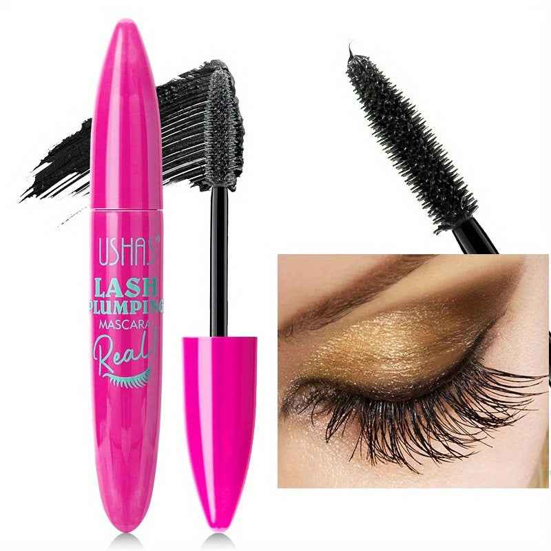 Makeup Neutral Mascara Thick And Long Curling4 DWaterproof Liquid Fiber